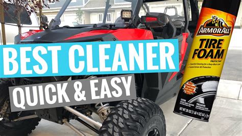 best atv cleaner for mud|best wax for side by.